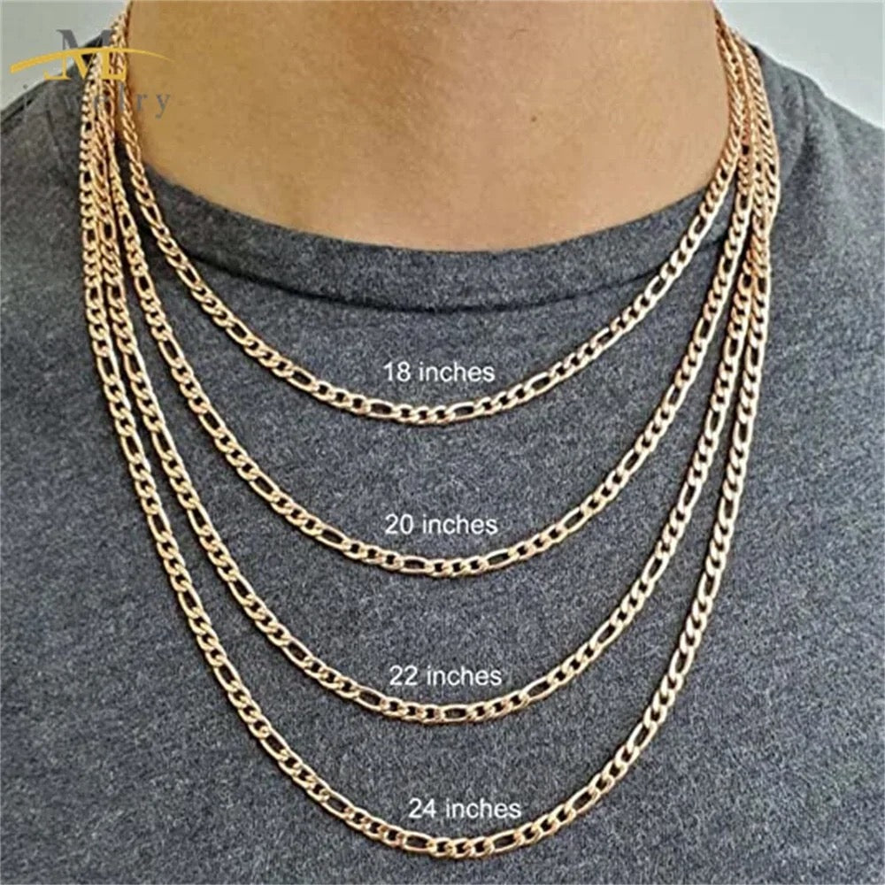 Brave méduse 14k gold necklace 24 inches